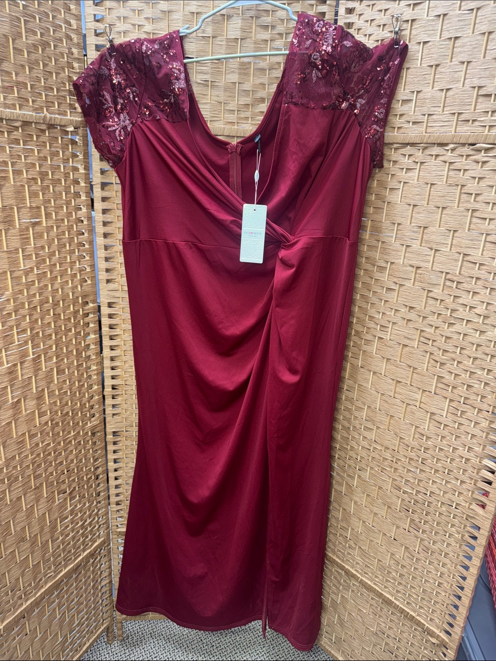 Ever-pretty plus Size maxi dress